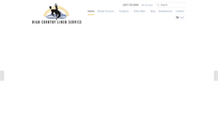 Desktop Screenshot of highcountrylinen.com
